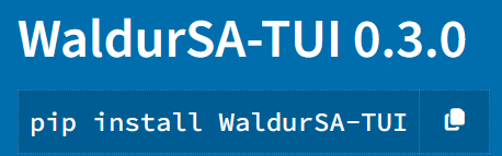 Waldur Site Agent TUI